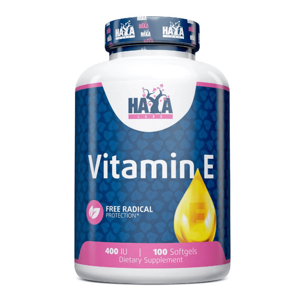 Vitamina E 400iu - 100 Softgels - Vitamina E - Haya Labs_0