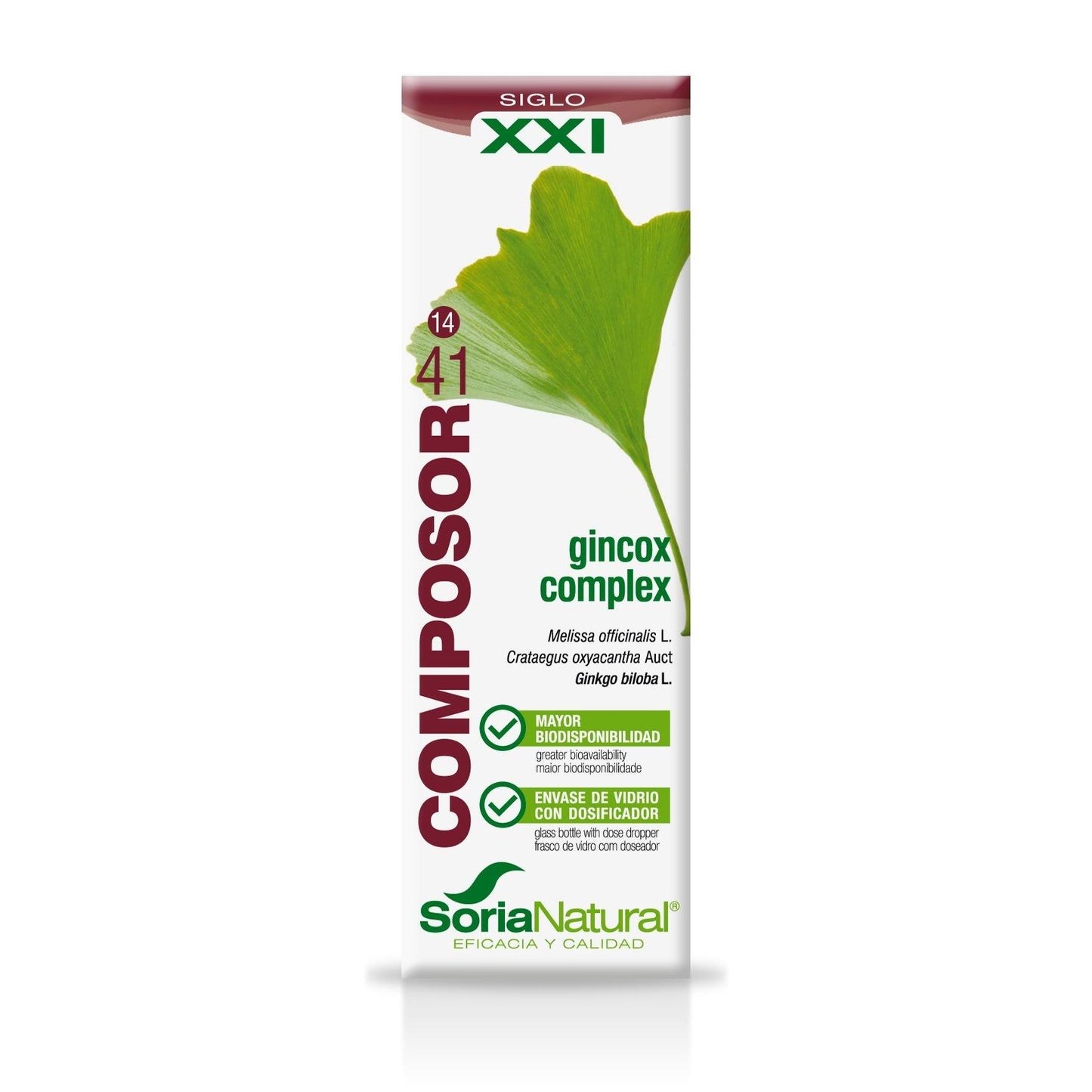 Composor 41 Gincox Soria Natural, 50 ml