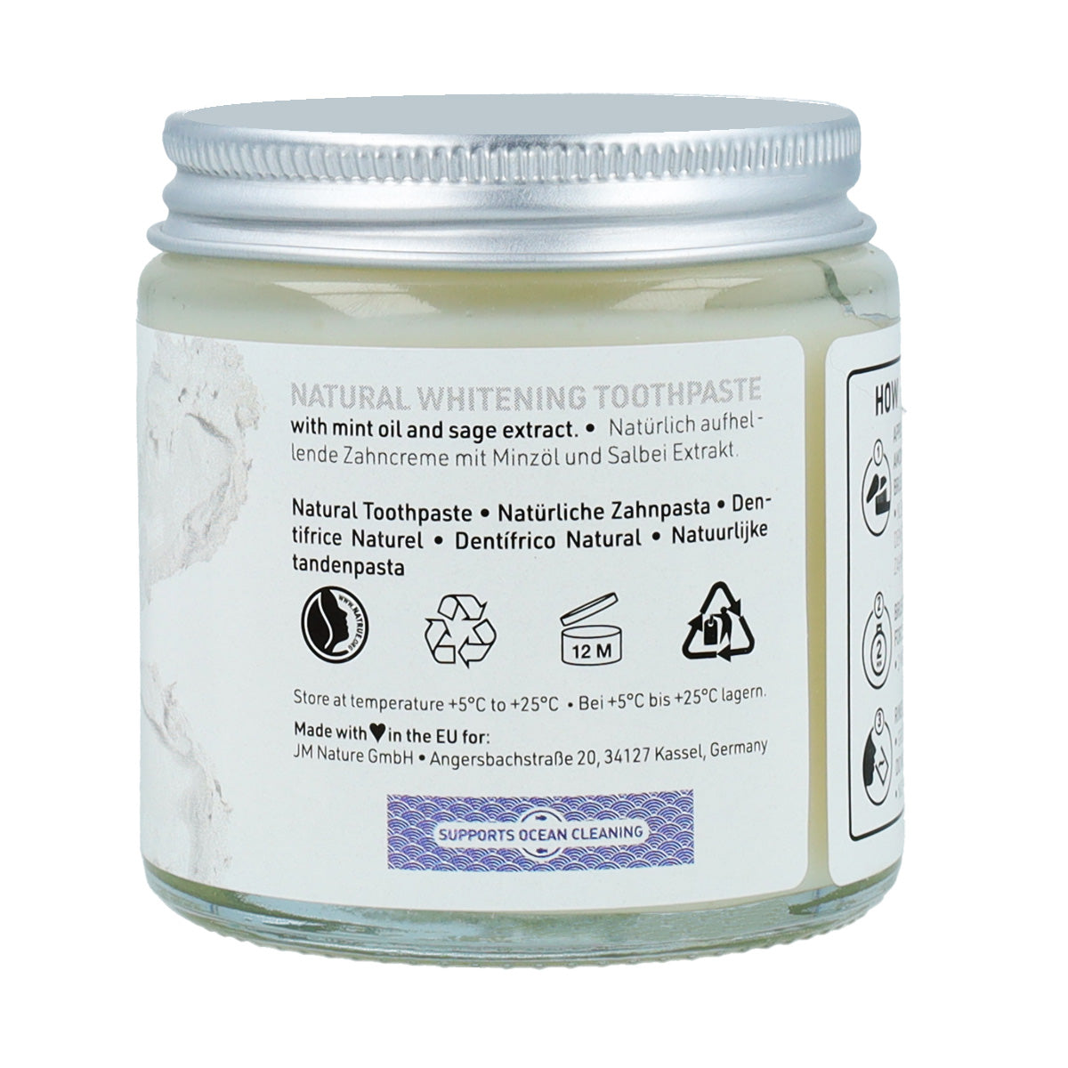 Pasta de dientes blanca Ben&Anna 100 ml