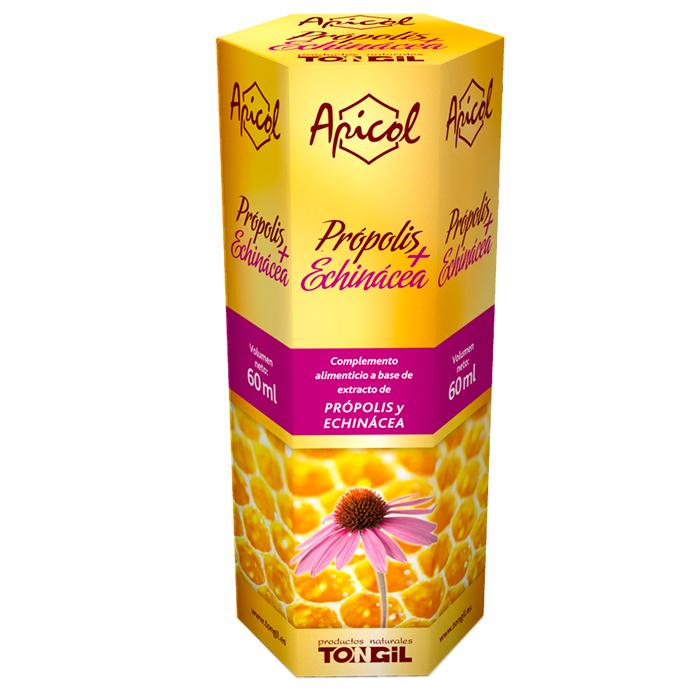 Apicol Extracto Propolis Y Equinacea Tongil 60 Ml
