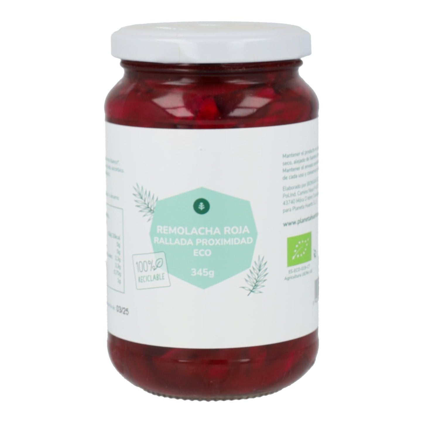 Remolacha rallada Eco Planeta Huerto 345 g