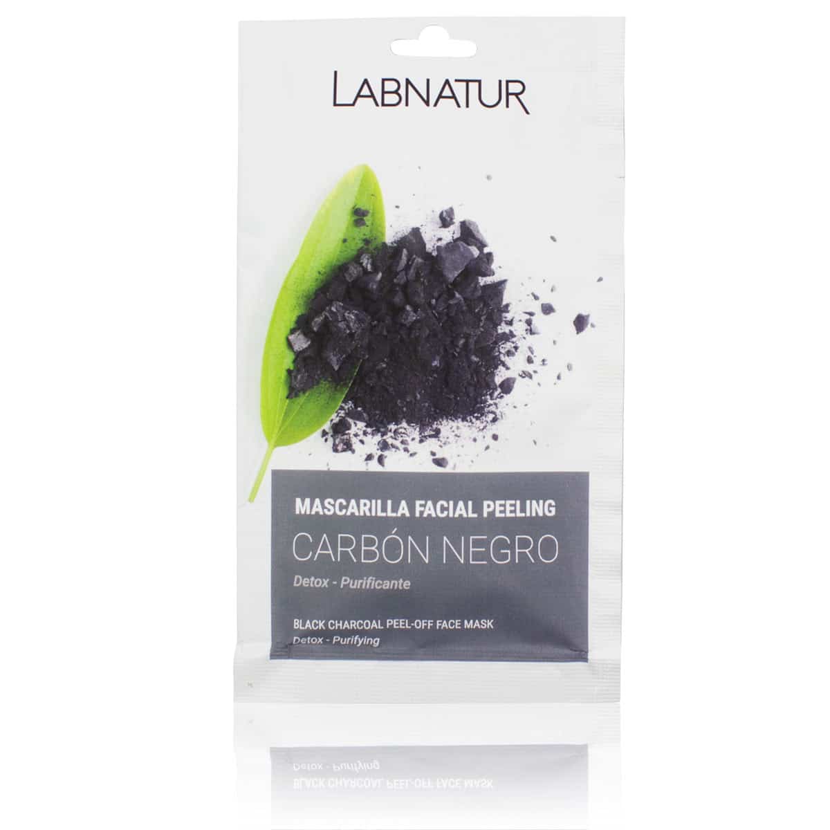 Mascarilla Facial Peel Off Carbón Negro Labnatur 10 ml | Puntos Negros | Limpieza Profunda | Purificante_0