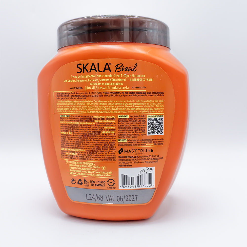 Skala Brasil Caju E Murumuru Crema De Tratamiento 1k_2