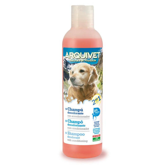 Champú Acondicionador Perros 2 en 1 pH neutro Arquivet 250 ml