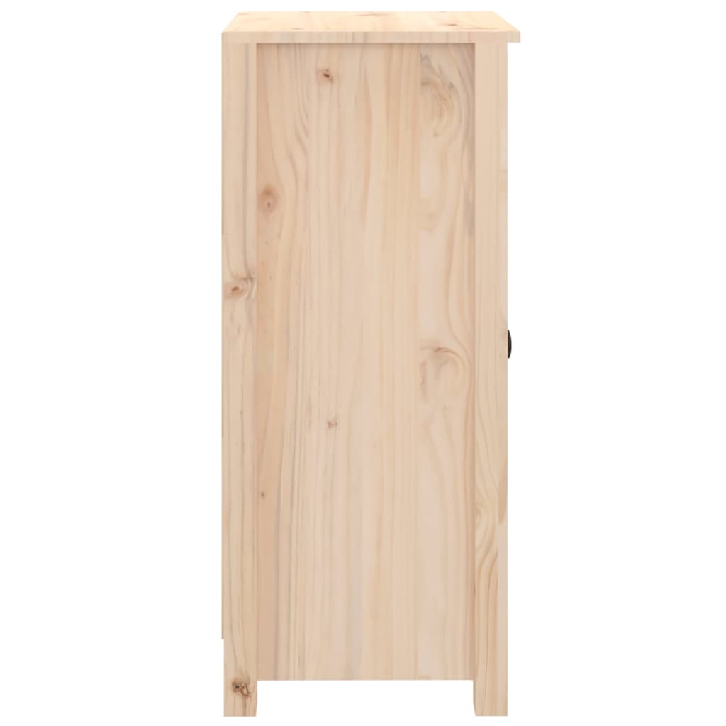 Aparador De Madera Maciza De Pino 39x35x80 Cm / Vetonek_2