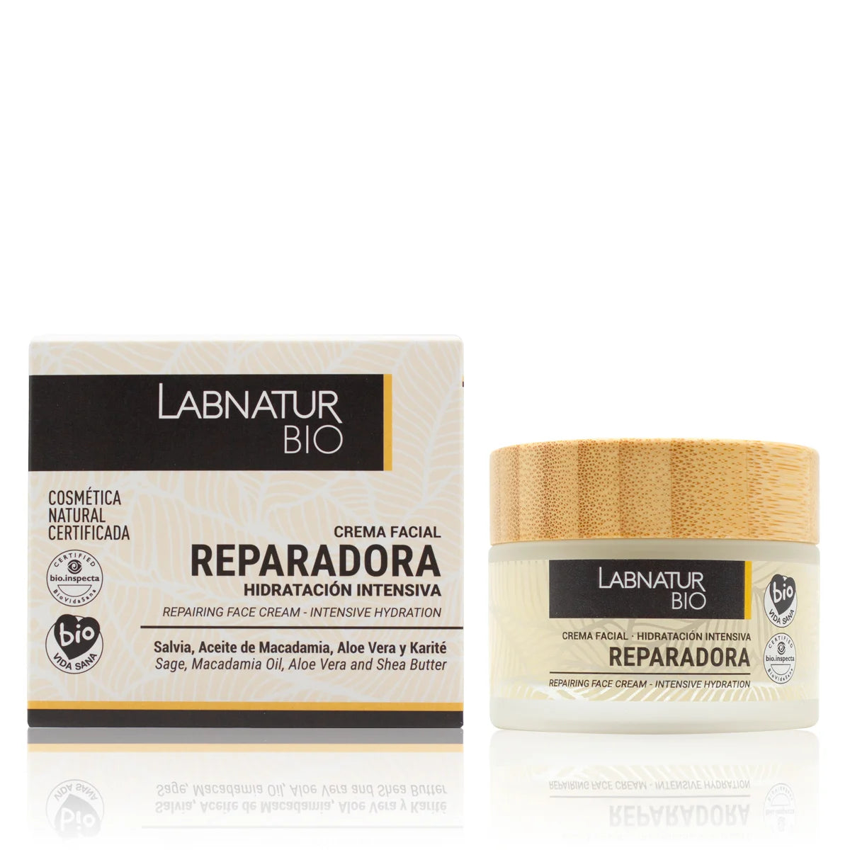 Crema Facial Reparadora Bio 50 Ml | Nutre Y Regenera | Hidratación Intensiva | Piel Seca_0