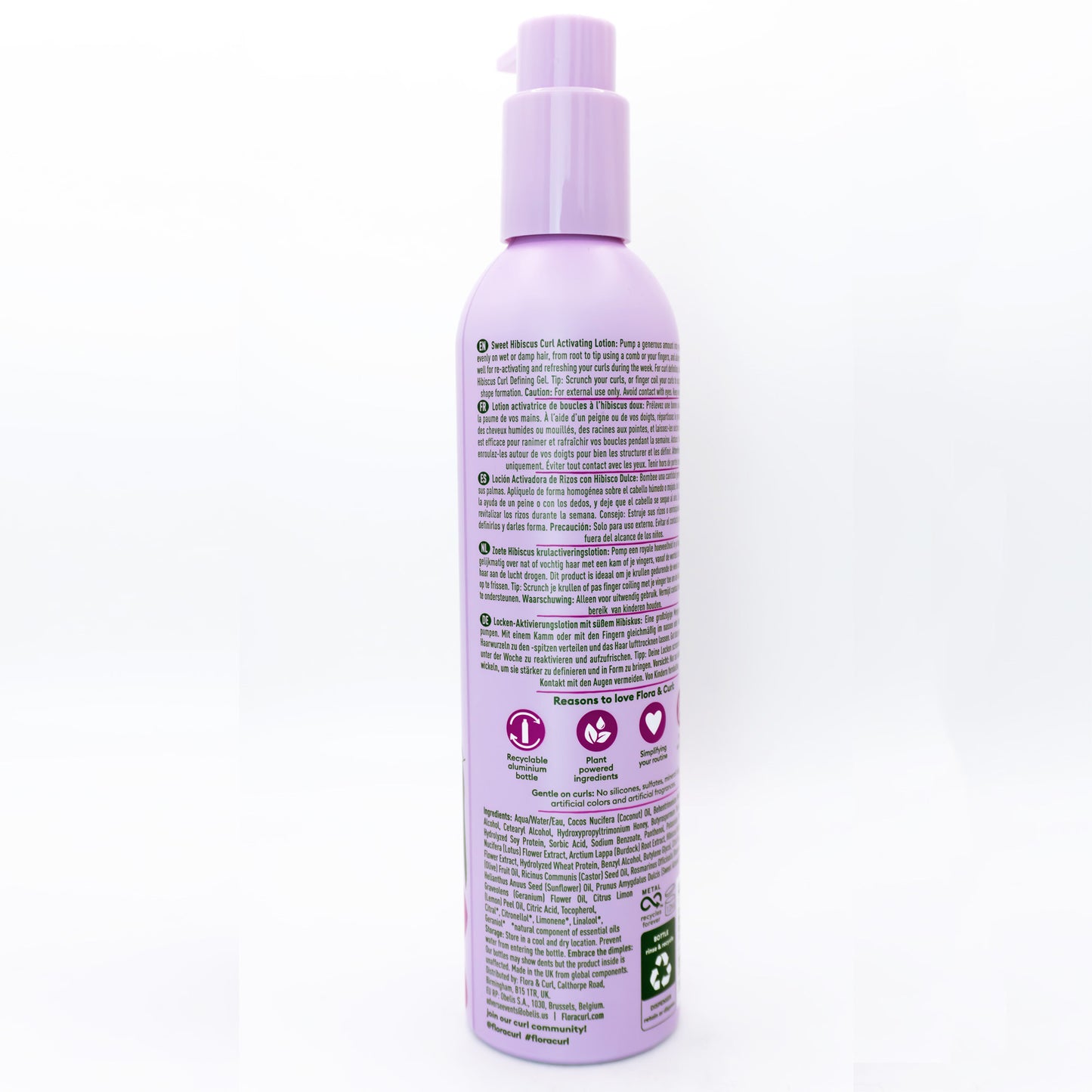 Flora And Curl Sweet Hibiscus Curl Activating Lotion 300ml_2