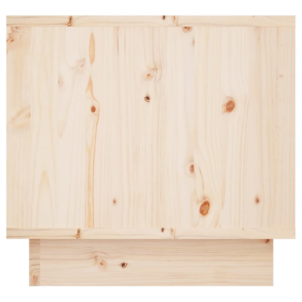 Mesitas De Noche 2 Uds Madera Maciza De Pino 35x34x32 Cm_4