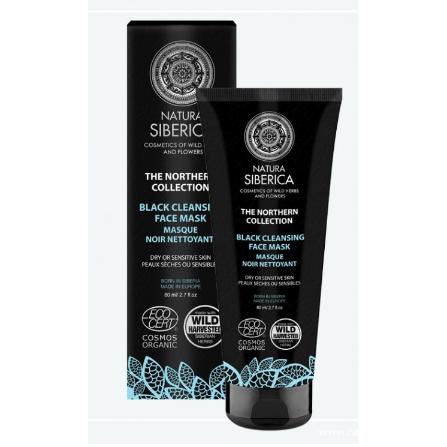Mascarilla facial negra Natura Siberica 80 ml