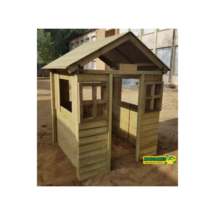 Casita De Madera Masgames School.