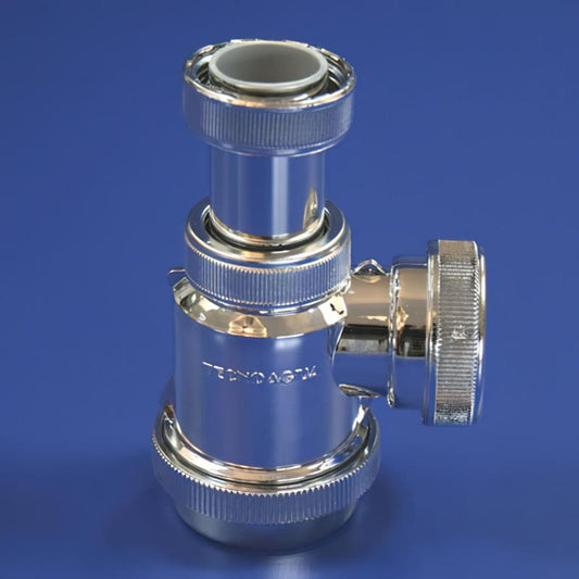 Sifon Botella Metalizado T-4m  Me 1 1/2