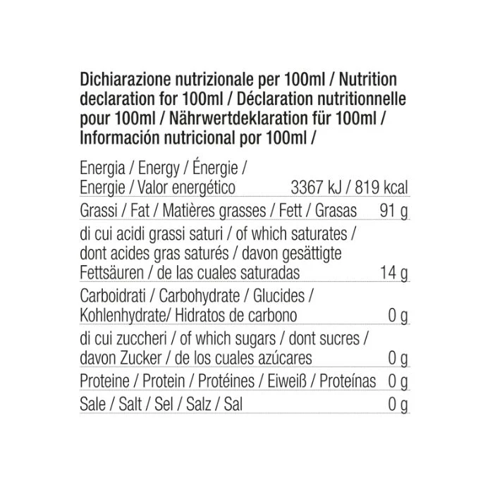 Aceite de Oliva Virgen Extra con Trufa Negra Tartuflanghe 100 ml
