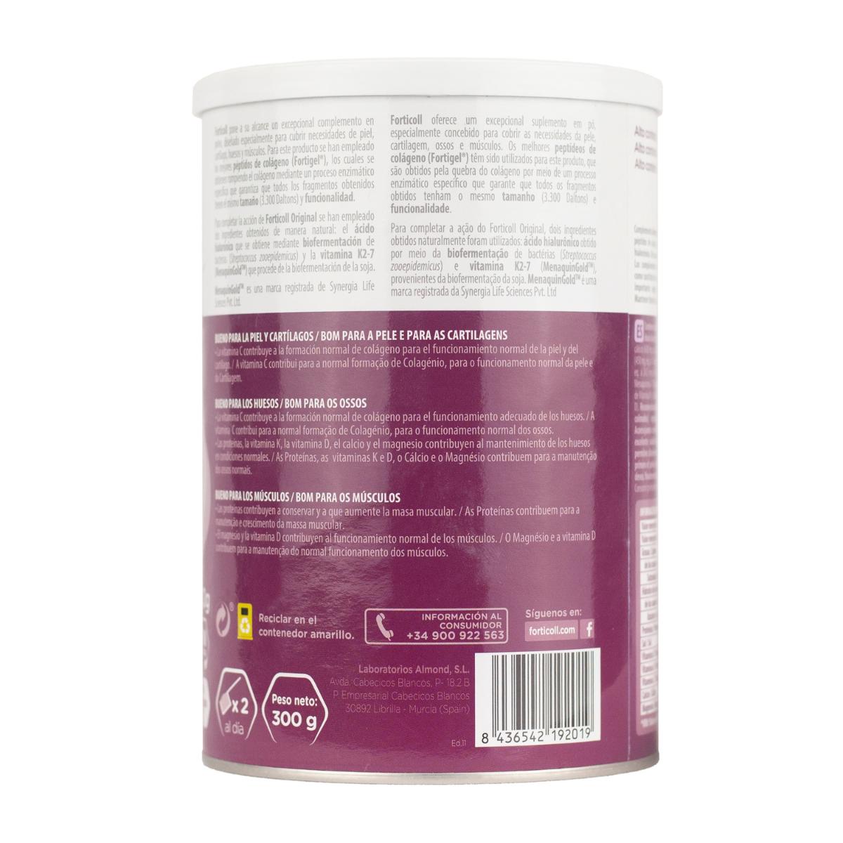 Colágeno bioactivo Forticoll 300 g