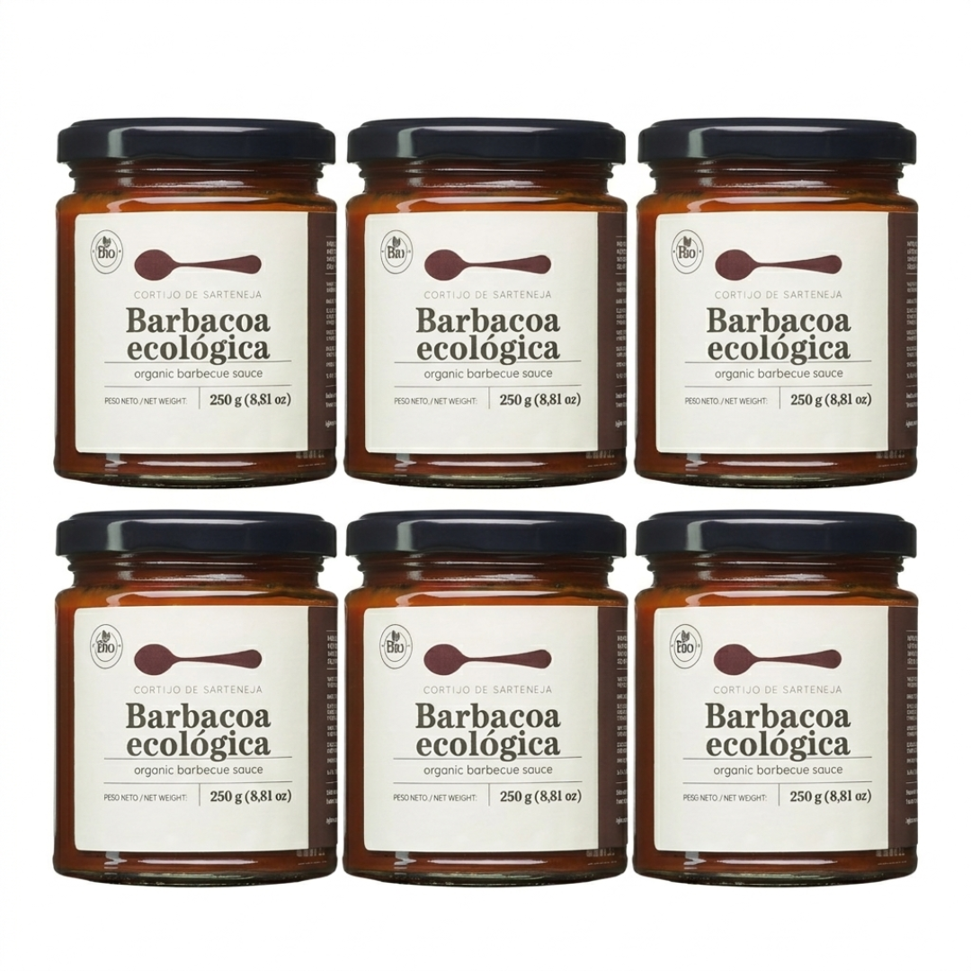 Salsa Barbacoa Ecológica 250 G 6 Unidades_0