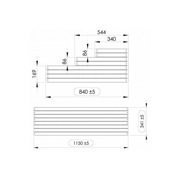 Huerto Escalera Horizon 115