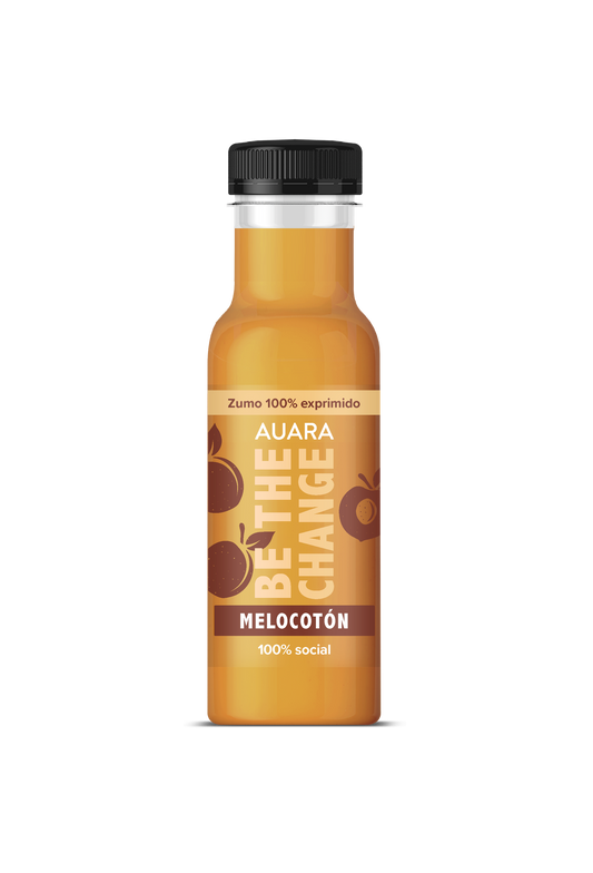 Zumo de Melocotón Auara 33 cl