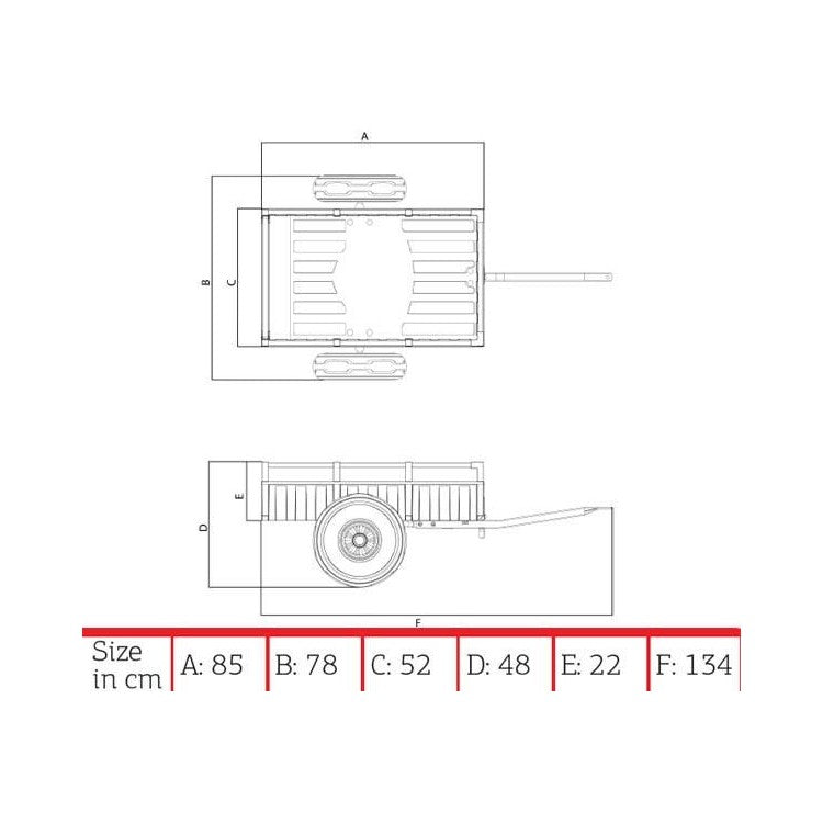 Remolque Berg Trailer Xl (karts Xl).