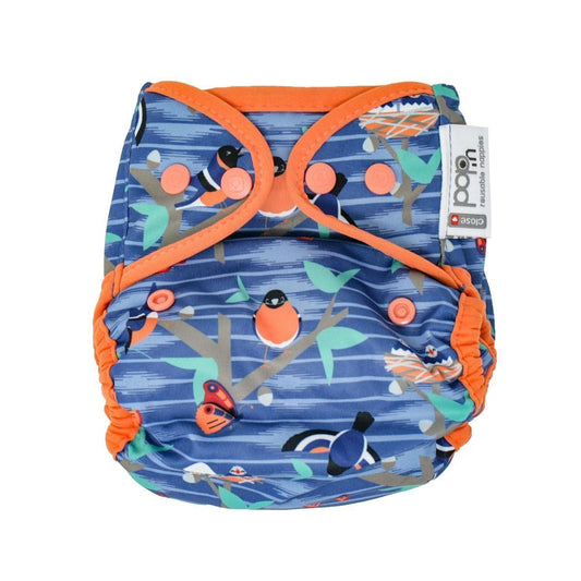 Pañal de tela Twilight Garden Corchetes Close Parent