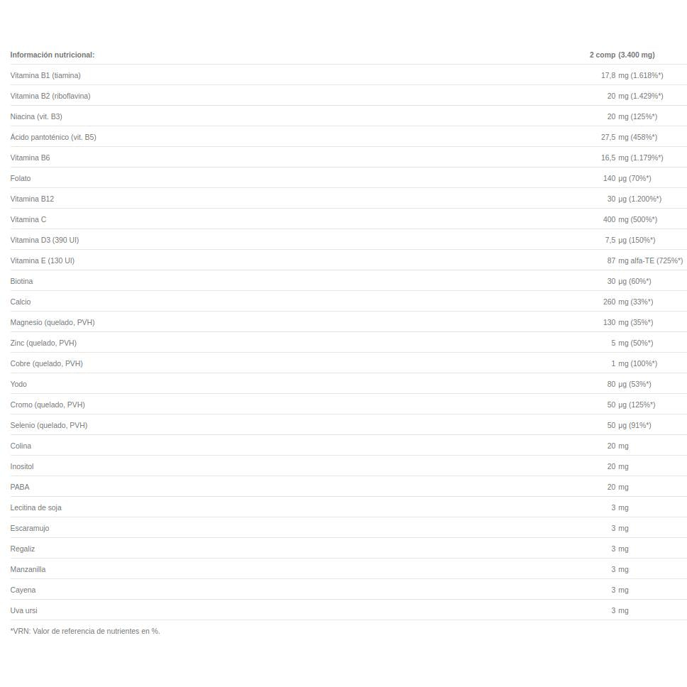 Multi #1Vitaminas & Minerales 60 Comp Sura Vitasan
