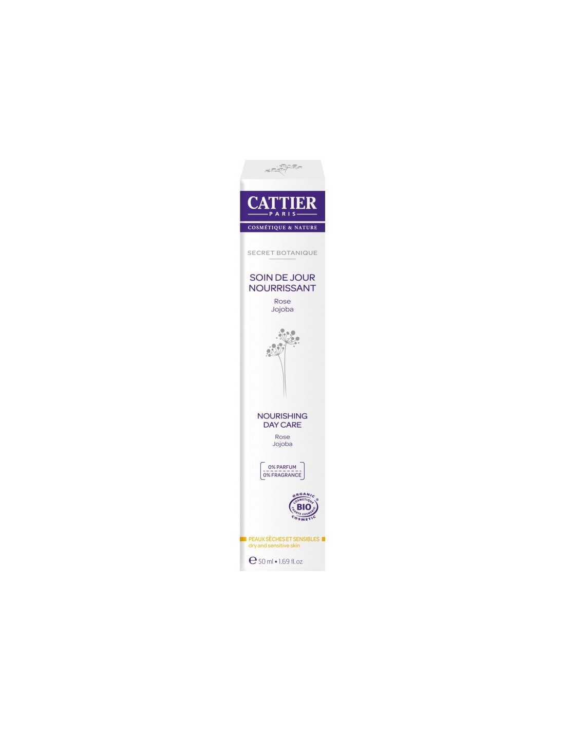 Crema Nutritiva Piel Seca, Sensible Bio - Cattier_0
