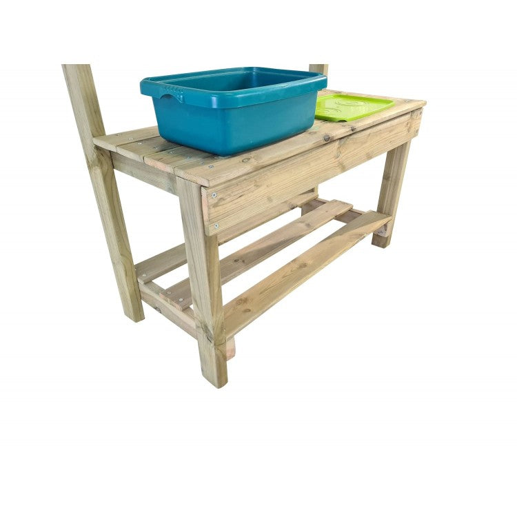 Cocinita Infantil De Madera Para Exterior Masgames Candy No Incluye Los Cacharros De Cocina.