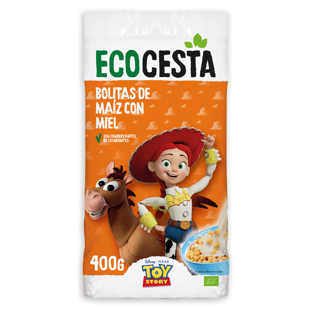 Bolitas De Maiz con Miel Bio Kids edición Disney Ecocesta 400 gr