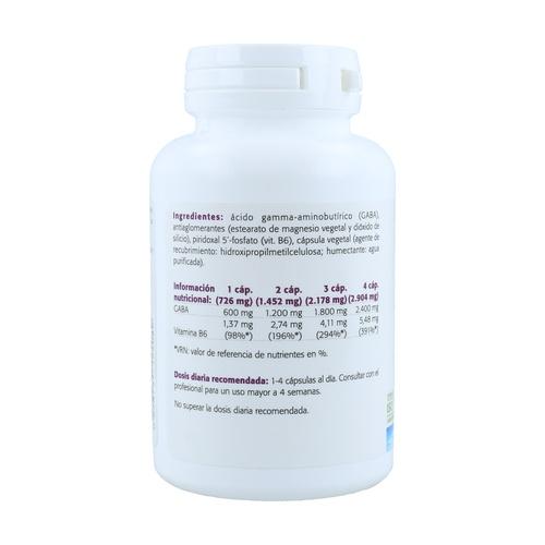 Gaba 600 mg con vitamina B6 - 60 Caps Sura Vitasan