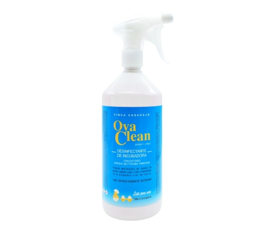 Desinfectante Natural Para Incubadoras De Huevos - Ovaclean Spray 1l_0