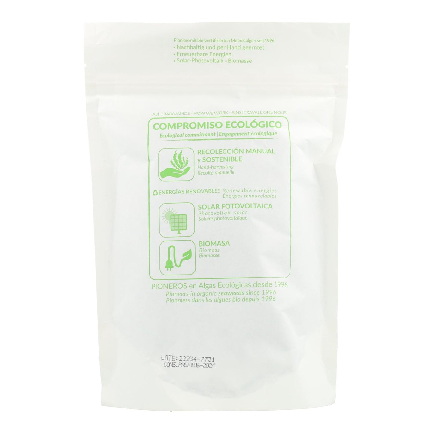 Alga Espagueti de Mar Eco Algamar 100 g