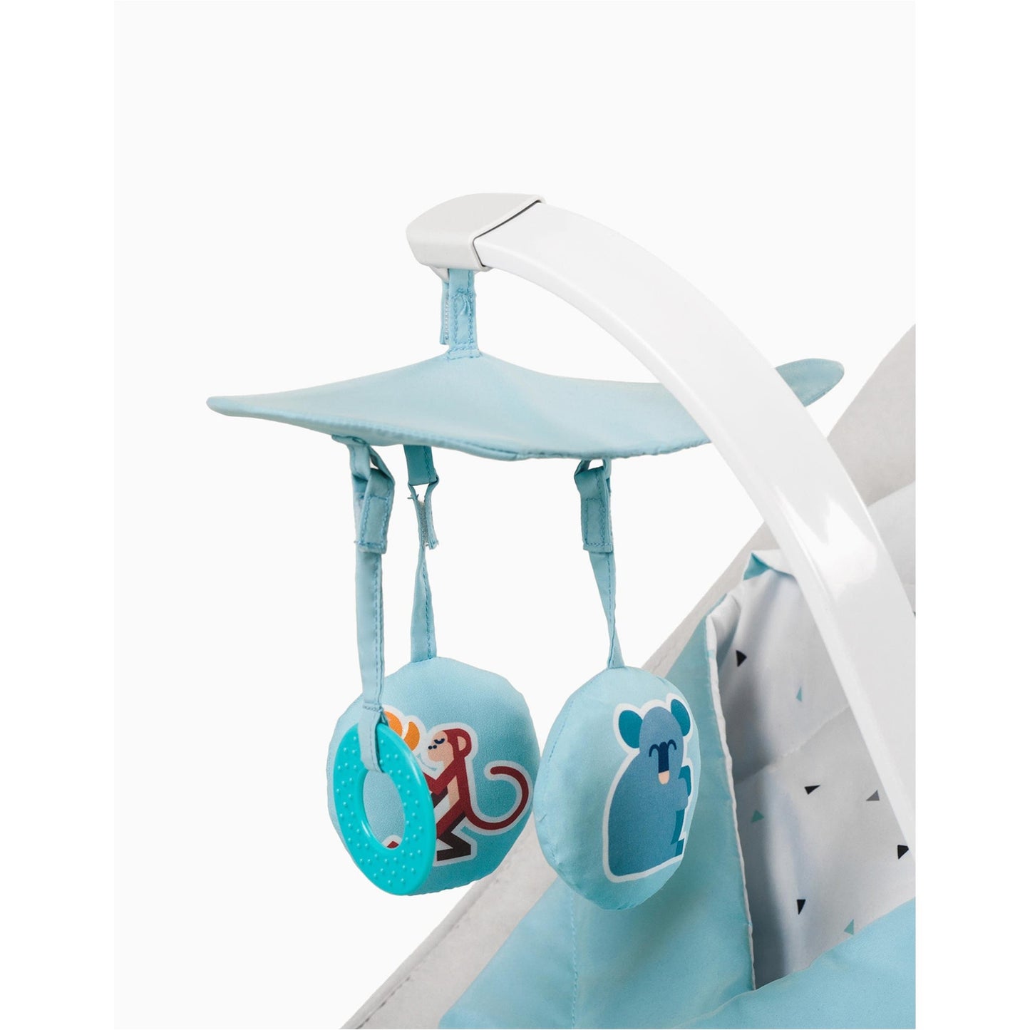 Hamaca reclinable Felio azul claro Kinerkraft