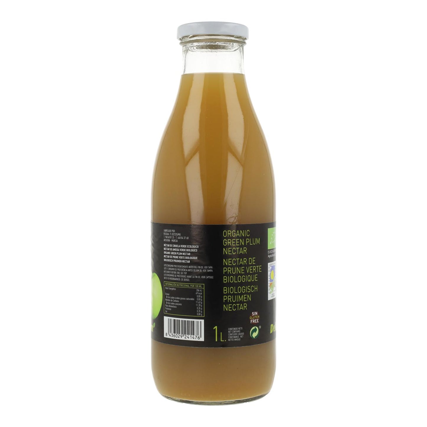 Néctar de Ciruela Verde Ecológico Bio Delizum 1L
