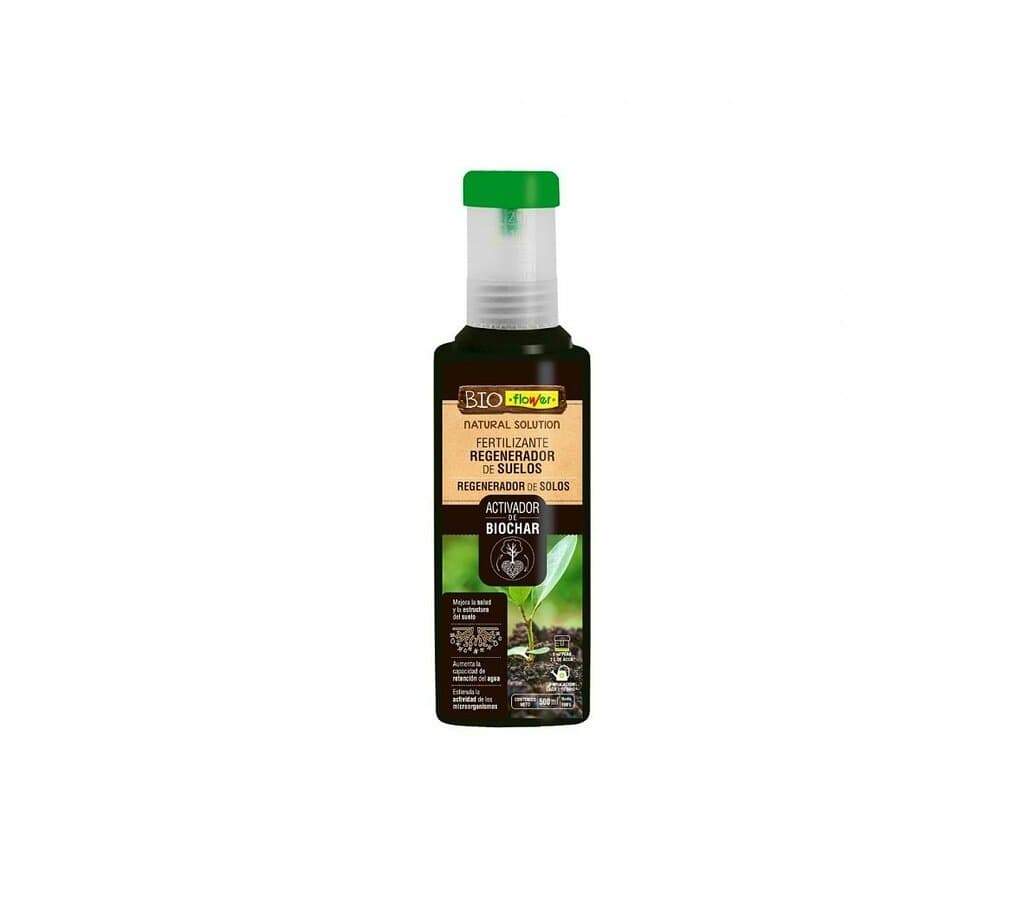Flower Bio Fertilizante Activador Biochar 500ml_0