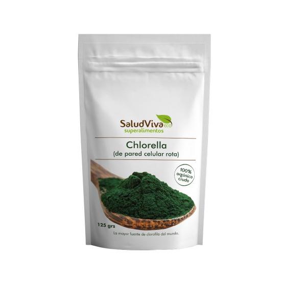 Alga Chlorella en polvo ECO 125 g, Salud Viva