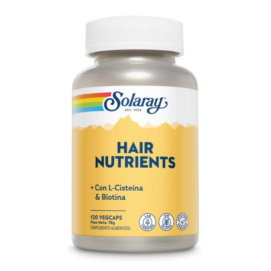 Hair Nutrients Solaray 120 cápsulas