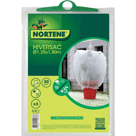 Funda de hibernación antiheladas Hiversac 30 g/m2 Nortene 3 ud