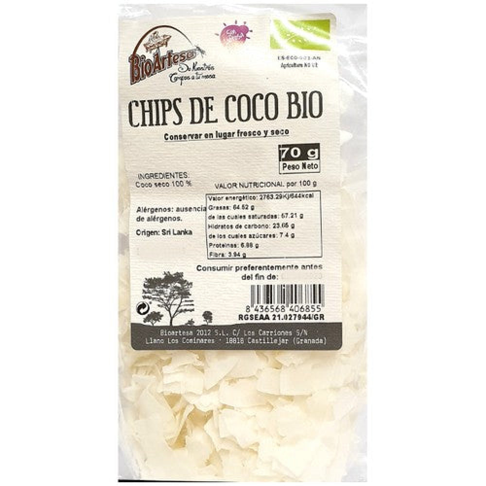 Chips De Coco Bio 70 Gr_0