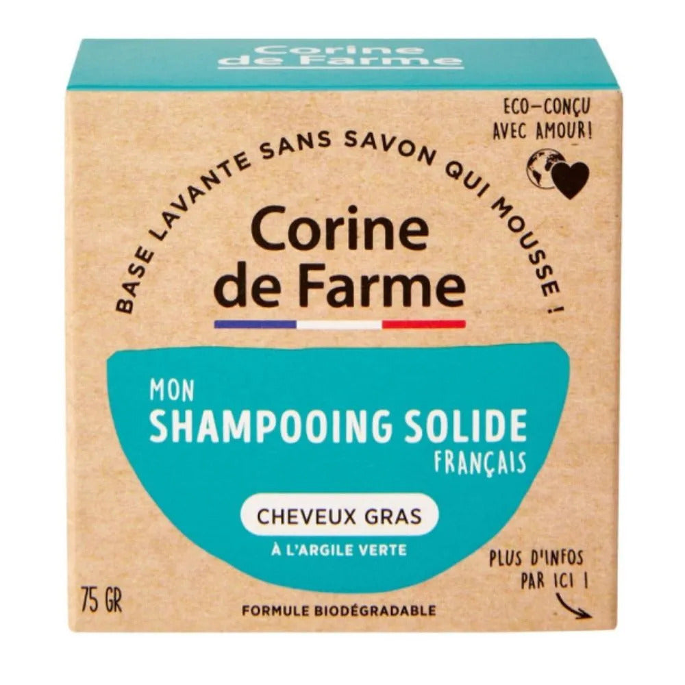 Champú Sólido Cabello Graso Corine De Farme 75g_1