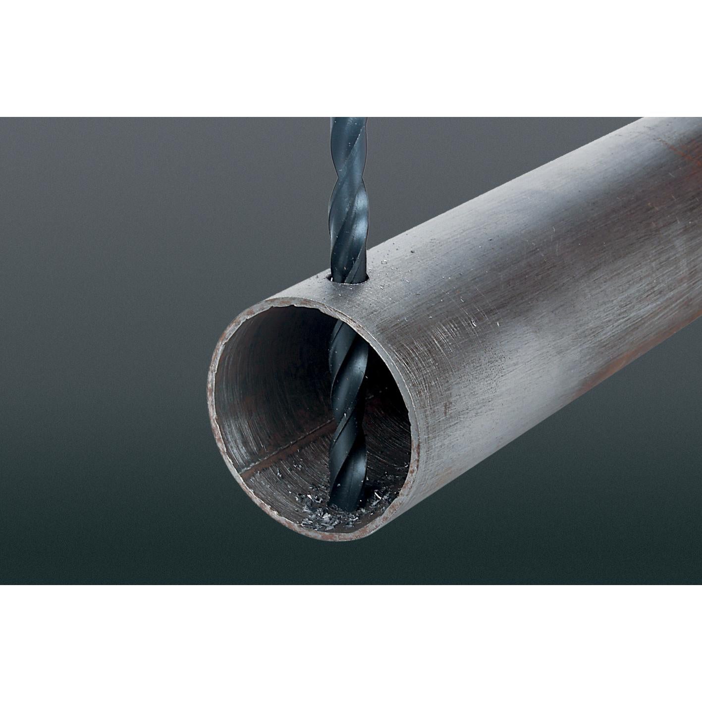 1 broca larga para metal en espiral de HSS laminadas Wolfcraft Ø 5,0 x 132 mm