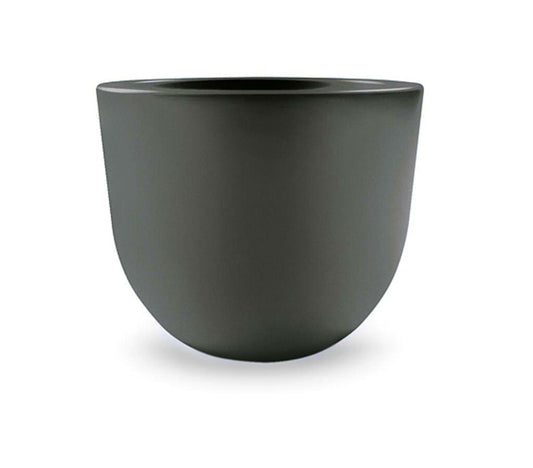 Veca Macetero Plástico Antracita Eggy 55x43 Cm