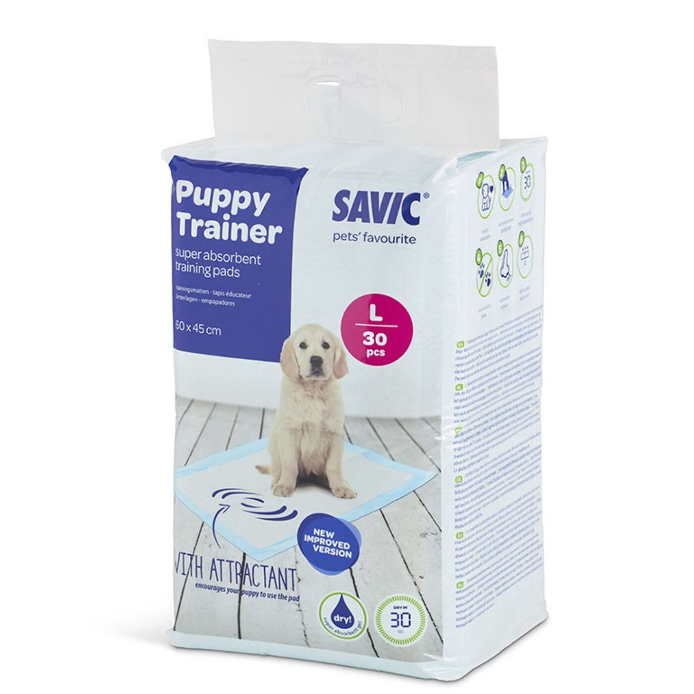 Savic 30 Empapadores Puppy Trainer Grandes