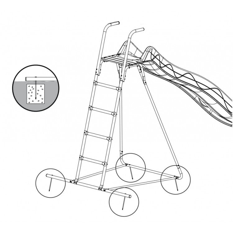 Tobogan Metalico Masgames Tuca L.