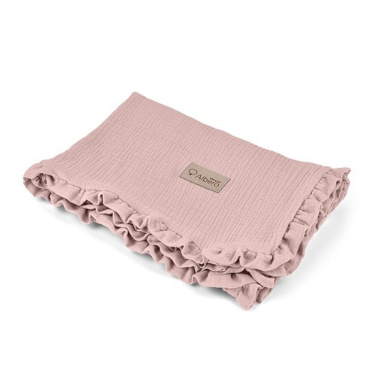 Manta De Bebé Doble Muselina Cotton Color Rosa