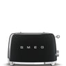 Tostador SMEG 2 ranuras 50's Style negro Nego Mate