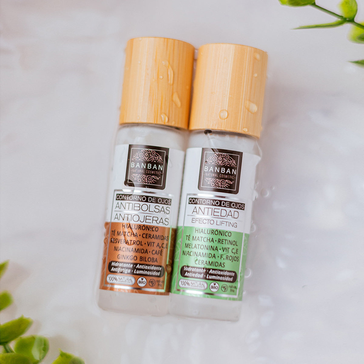 Contorno de ojos Antiedad Roll-on Bio 15ml Banban
