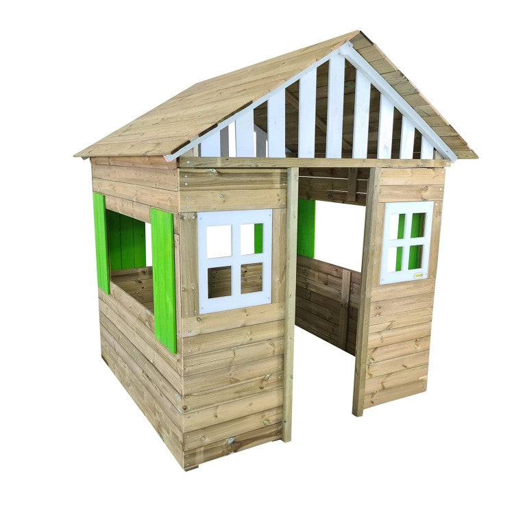 Casita De Madera Masgames Lollipop Xxl Horeca Verde.