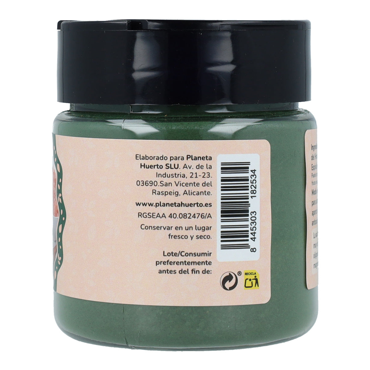 Sal Rosa con Alga Espirulina polvo ECO Planeta Huerto 100g