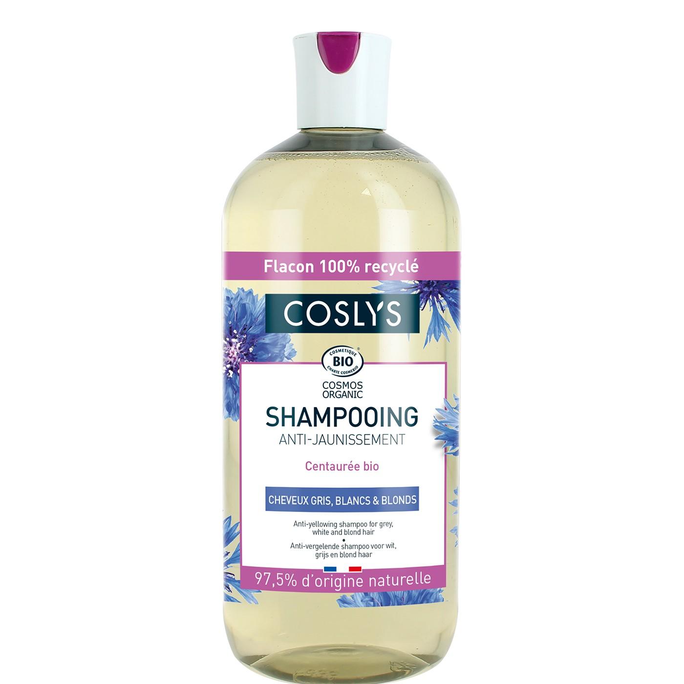 Champú cabello blanco y gris Coslys 500 ml
