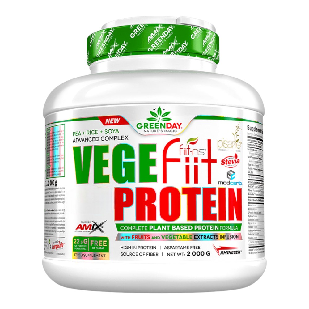 Greenday Vegefiit Protein 2 Kg Frutas Del Bosque_0