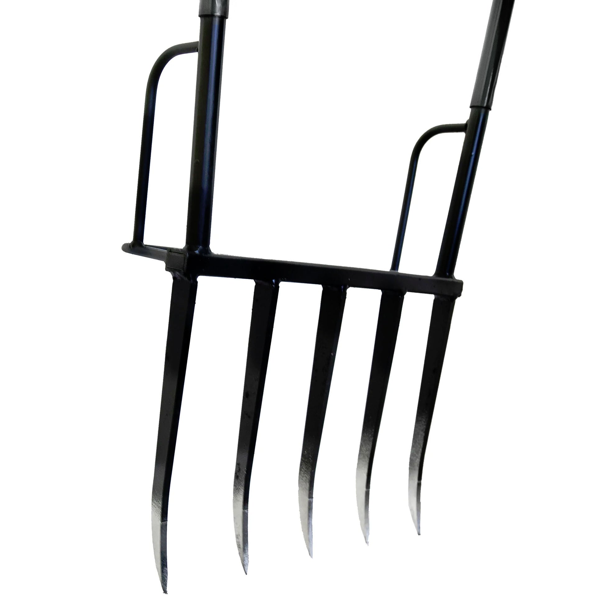 Horca Doble Mango 5 Púas + Rejilla Desterronadora