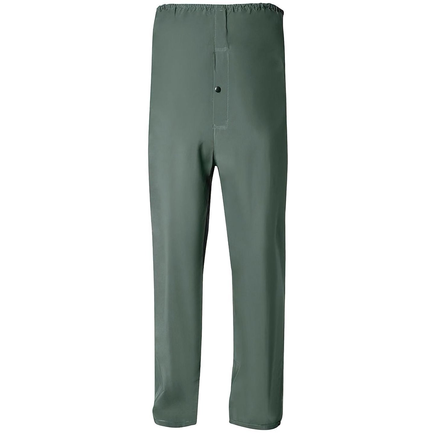 Traje De Agua Impermeable Verde Pvc Talla 7-l_3